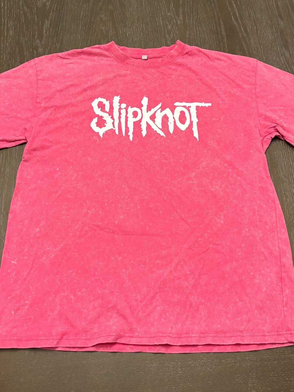 Slipknot Pink Graphic Short Sleeve Tee - Men's Casual Shirt